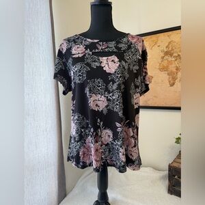 Free Rose floral blouse